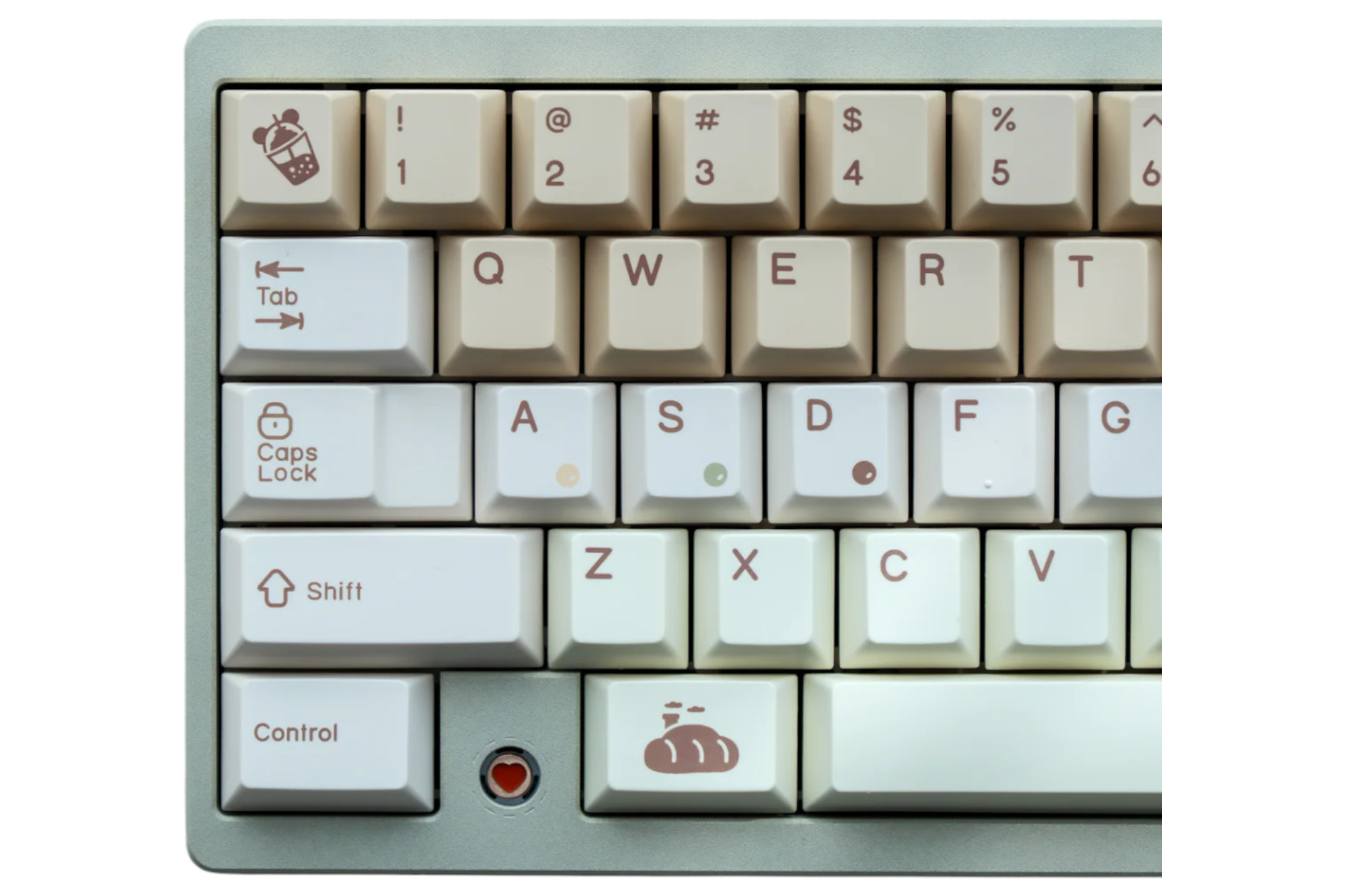 milkteaページ Qwertykeys Pearl Milk Tea Keycap Kit · Milktooth